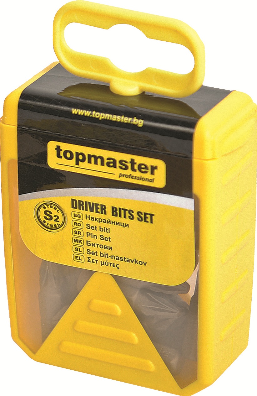Set de capete Top Master - Pro, PH2, 20 buc, 25 mm