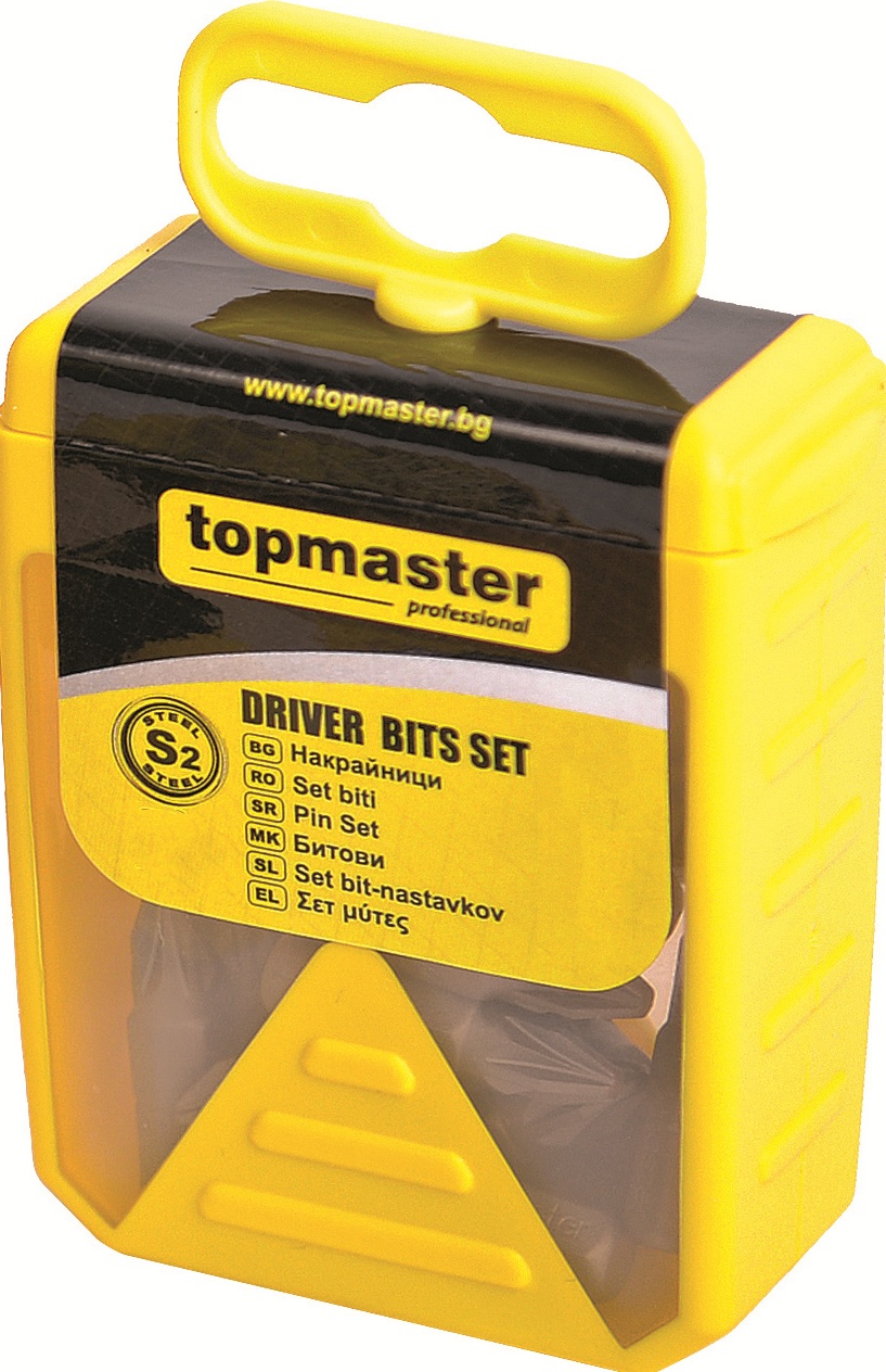 Set de capete Top Master - Pro, PZ2, 20 buc, 25 mm