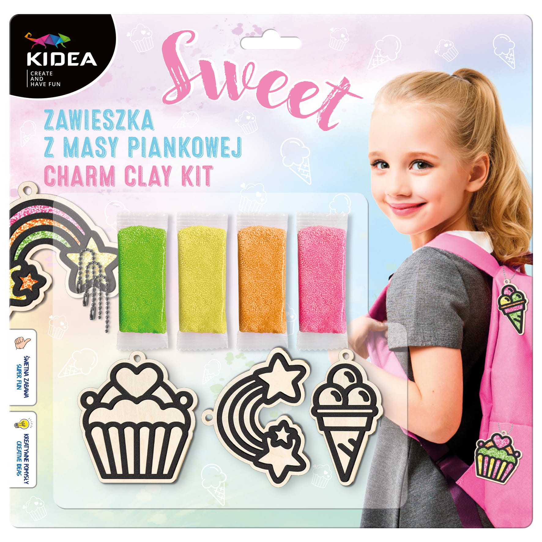 Set pentru realizarea unui pandantiv Kidea - Sweet