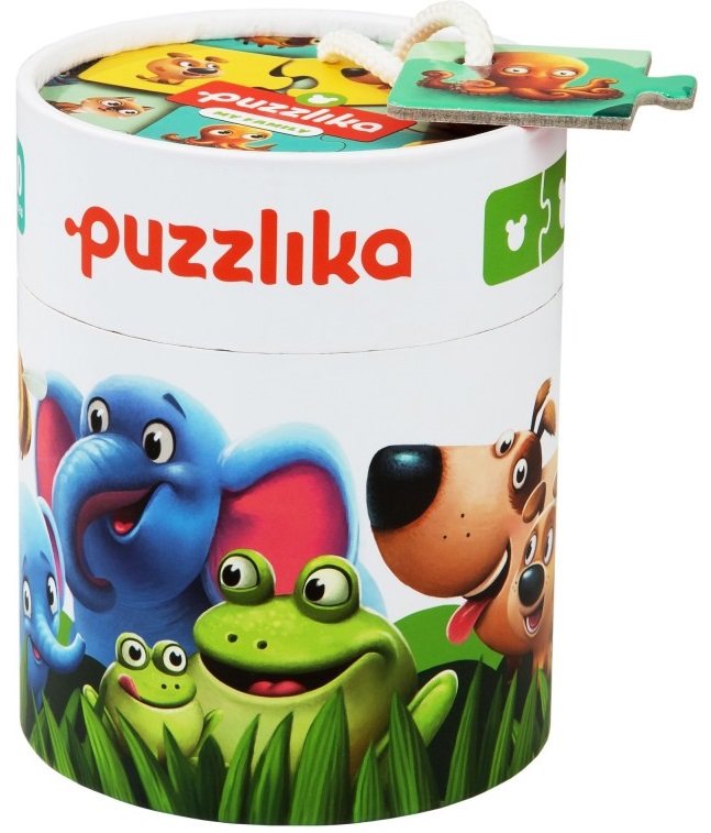 Set puzzle 3 in 1: Familia potrivita. My Family - imagine 2