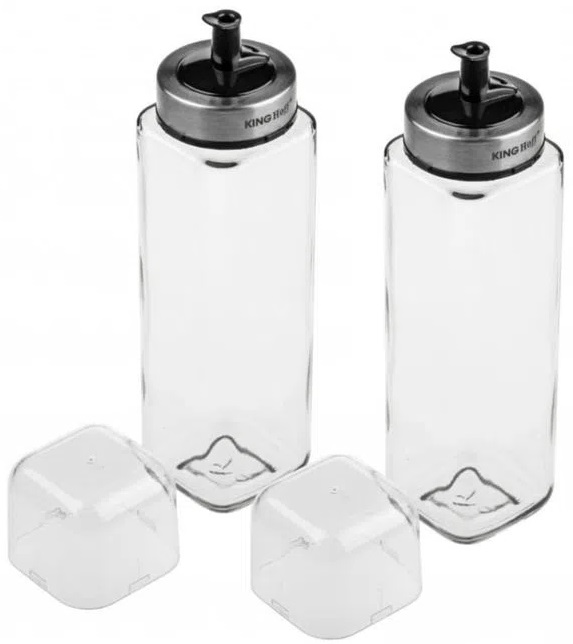 Set recipiente pentru ulei si otet Kinghoff - 270 ml, 2 buc