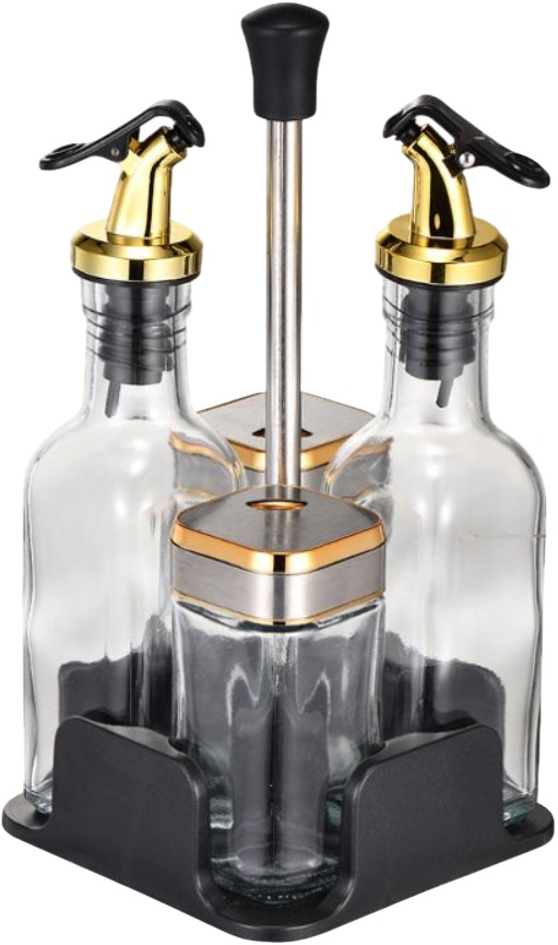 Set de oliviere Morello - Gold-Silver, 4 piese