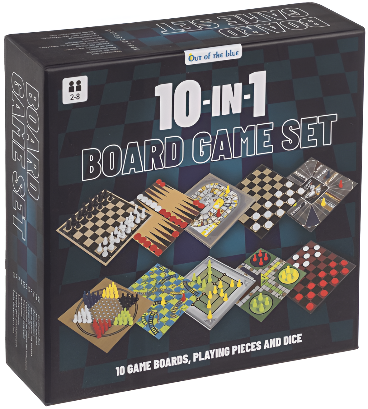 Set de 10 mini jocuri de societate