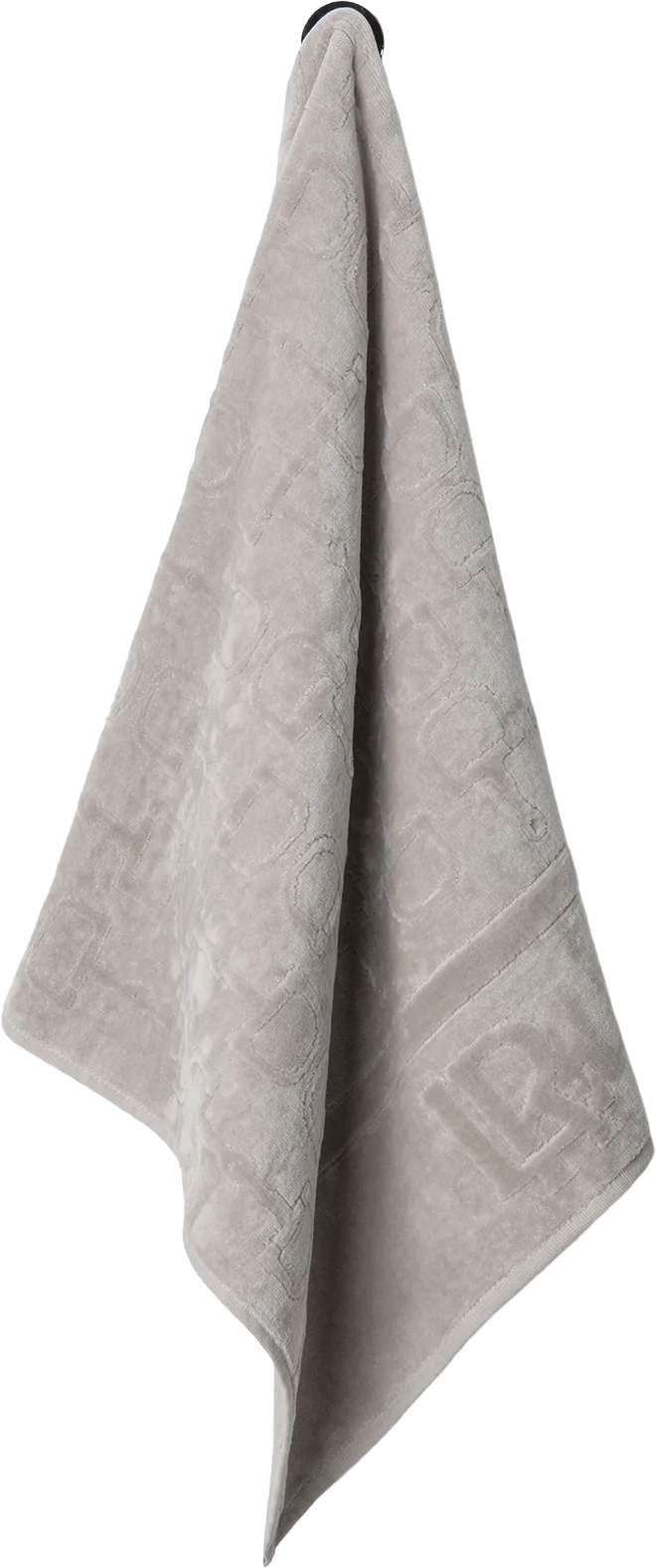 Set de 2 prosoape  La Reina - Vera, 60 х 100 cm, gri