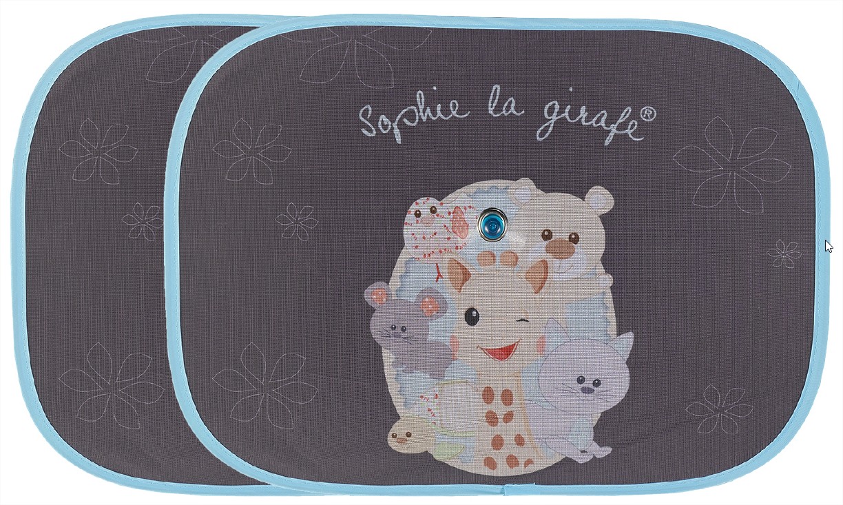 Set de 2 parasolare auto Sophie la Girafe - Sophie și prietenii