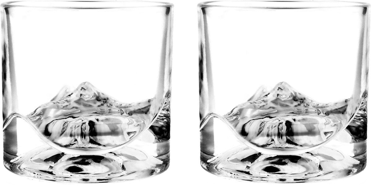 Set 2 pahare de whisky Liiton - Denali, 230 ml