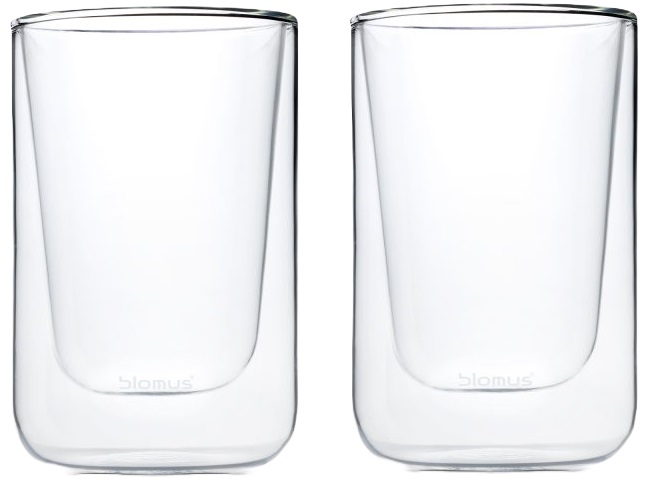 Set 2 pahare cu pereți dubli Blomus - Nero, 250 ml