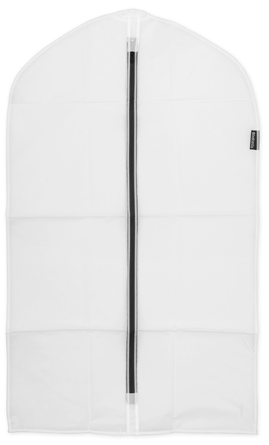Set de 2 huse pentru haine Brabantia - 60 x 100 cm, Transparent/Grey