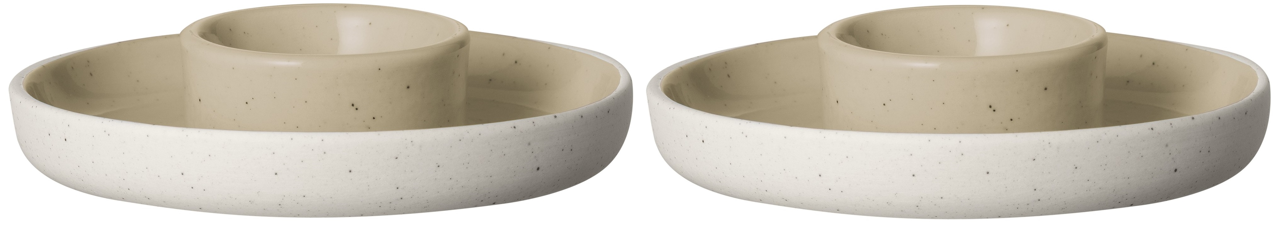 Set de 2 suporturi pentru ouă Blomus - Sablo, bej