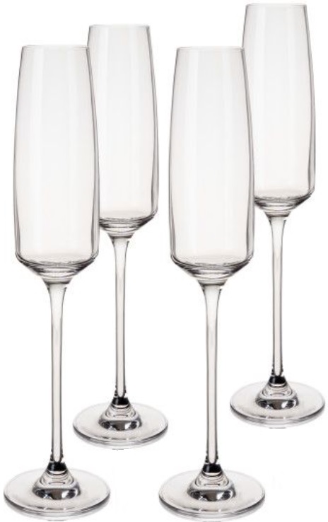 Set de 4 pahare de șampanie Viski - Julien, 170 ml