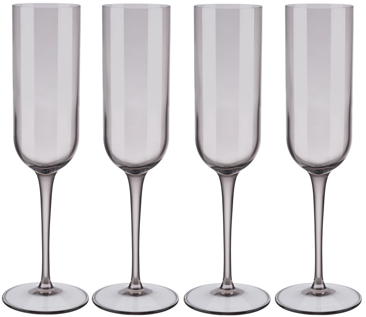Set 4 pahare de vin Blomus - Fuum, 210 ml, maro