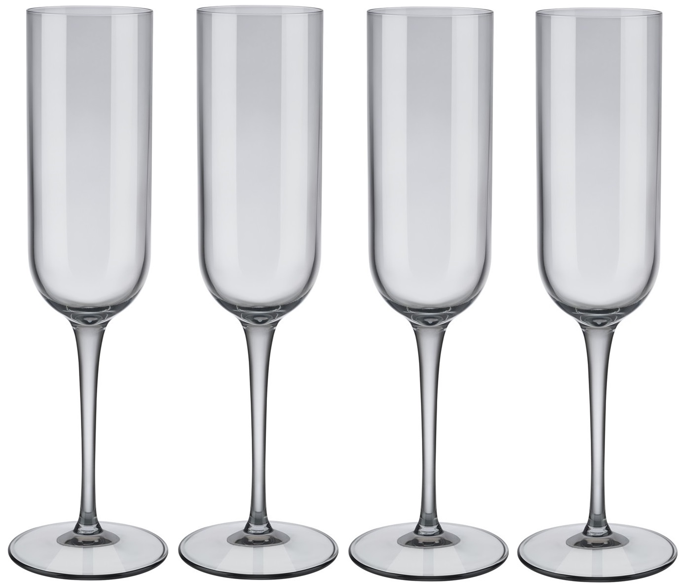 Set 4 pahare de vin Blomus - Fuum, 210 ml, gri