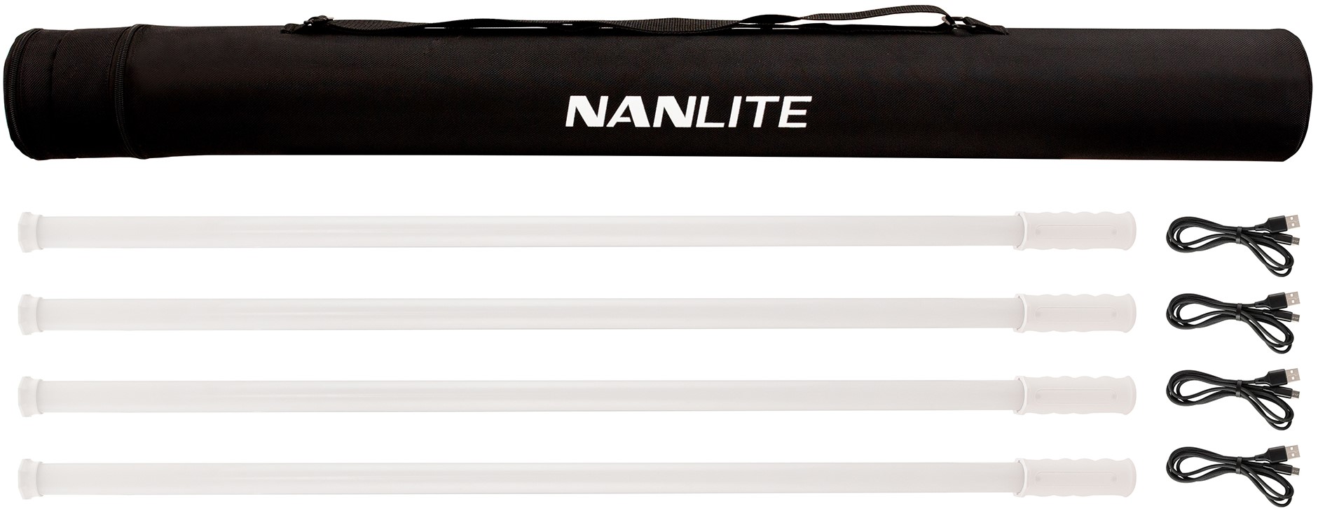 Kit 4 lampi RGB NanLite - PavoTube T8-7X