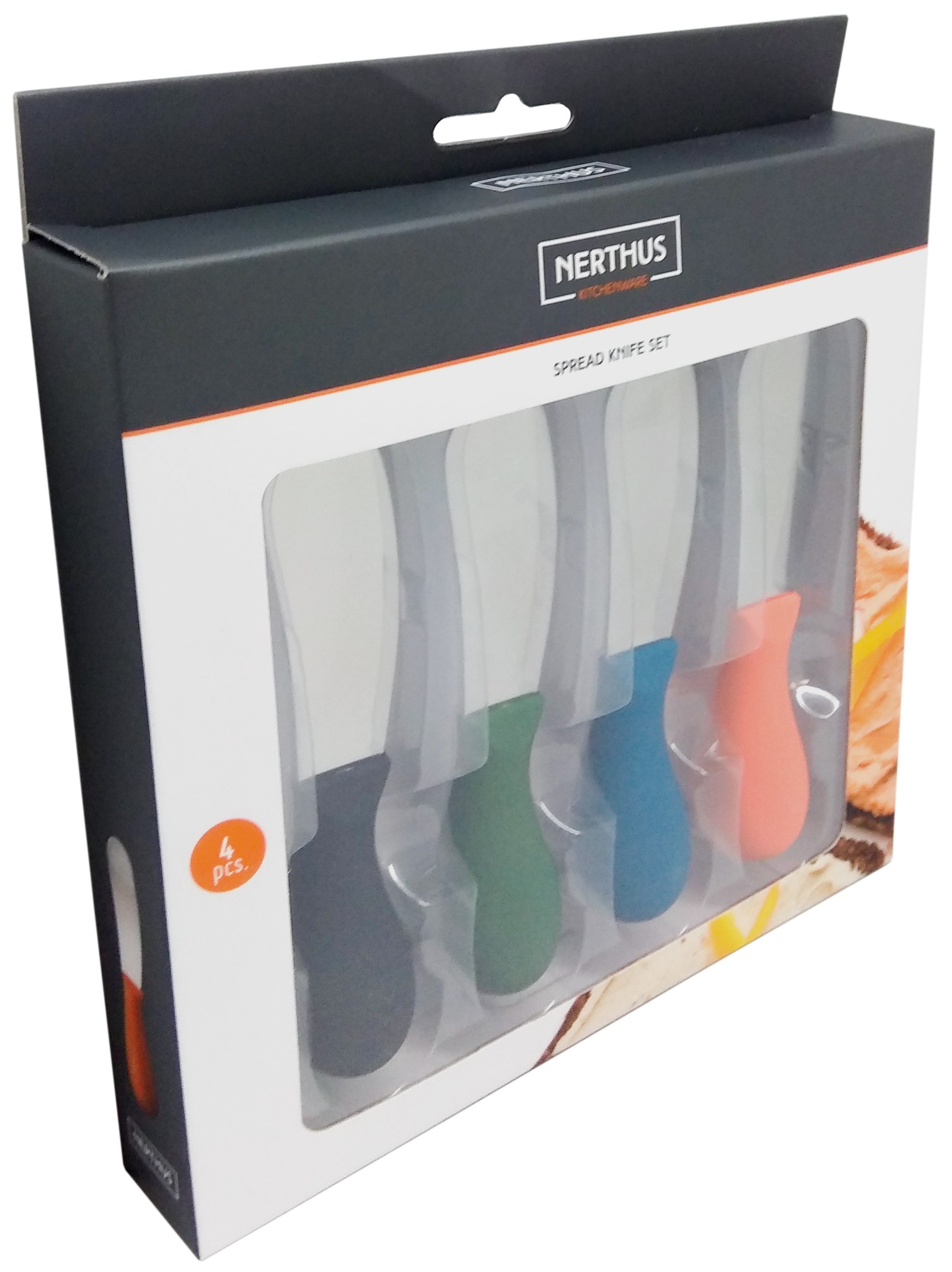 Set 4 cutite pentru unt Nerthus
