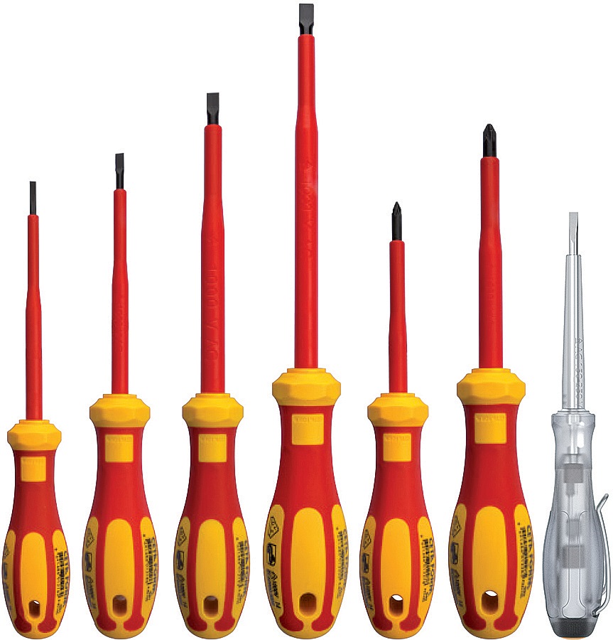 Set de șurubelnițe Ceta Form - 17505, PZ, C+, 1000V, 7 piese