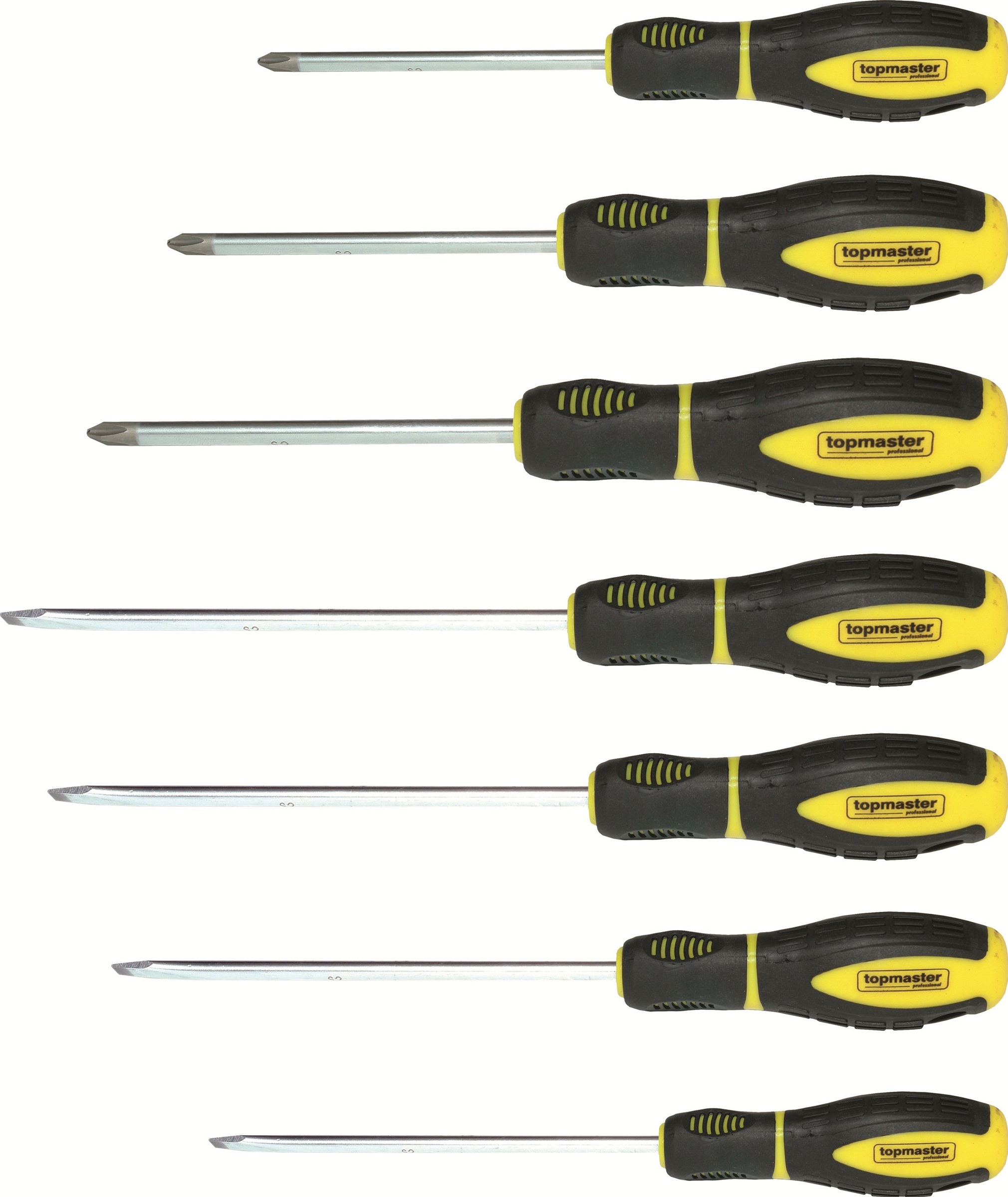Set de șurubelnițe Top Master - Pro, CR-V, 7 buc