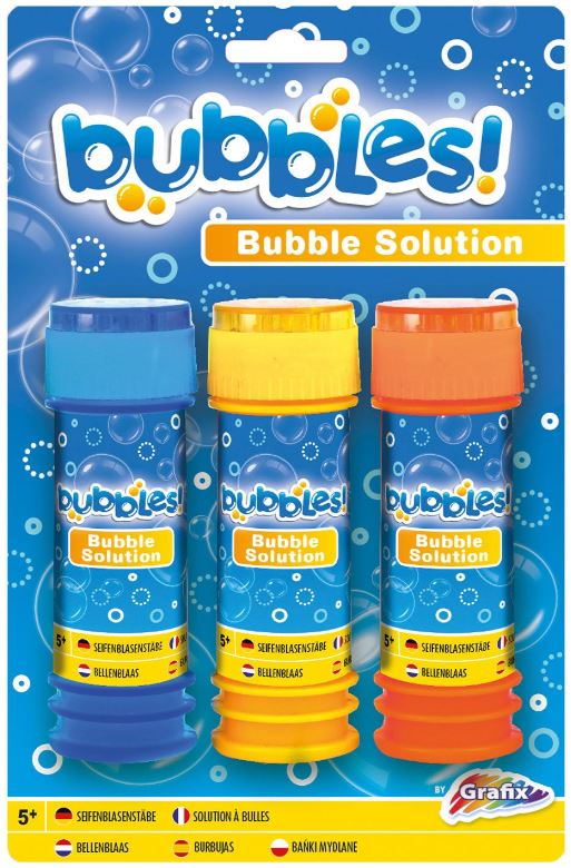 Grafix Bubble Refill Set - Bubble, 60 ml, 3 bucăți
