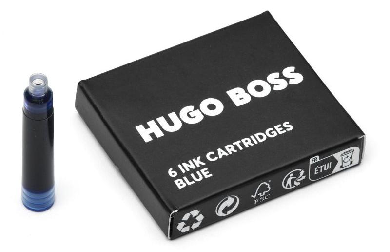 Set de rezerve pentru stilou Hugo Boss - Albastru, 6 buc