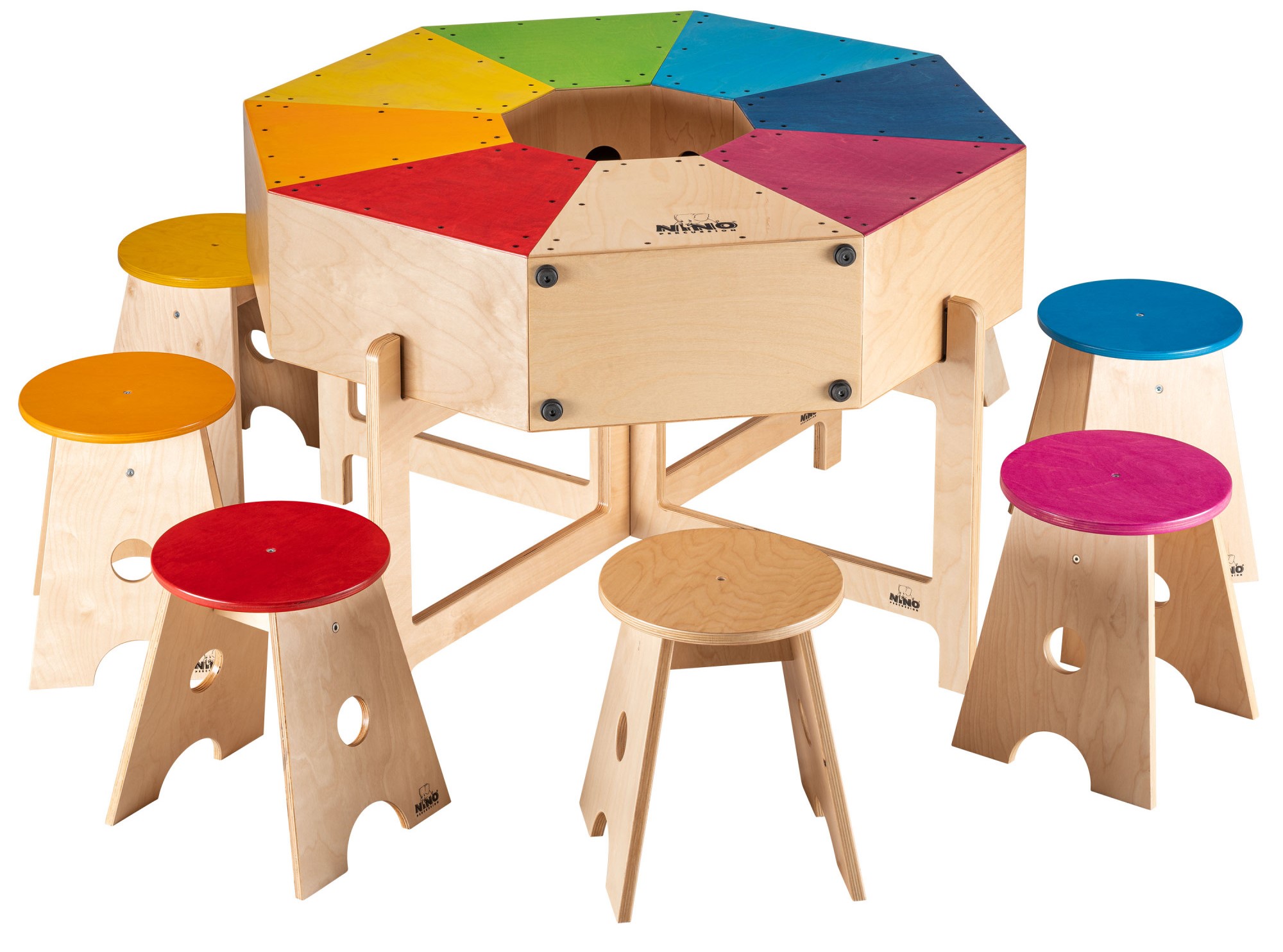 Set de percuție Meinl - NINOSET954, multicolor