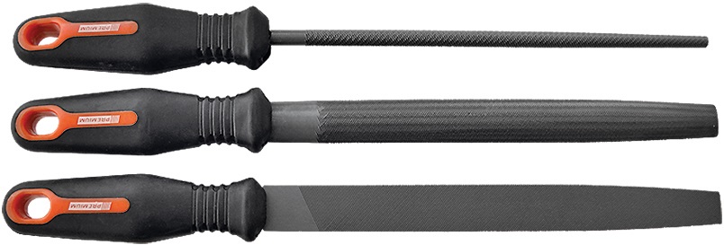 Set pile pentru lemn Premium - 37349, 3 buc, 8'', 200 mm