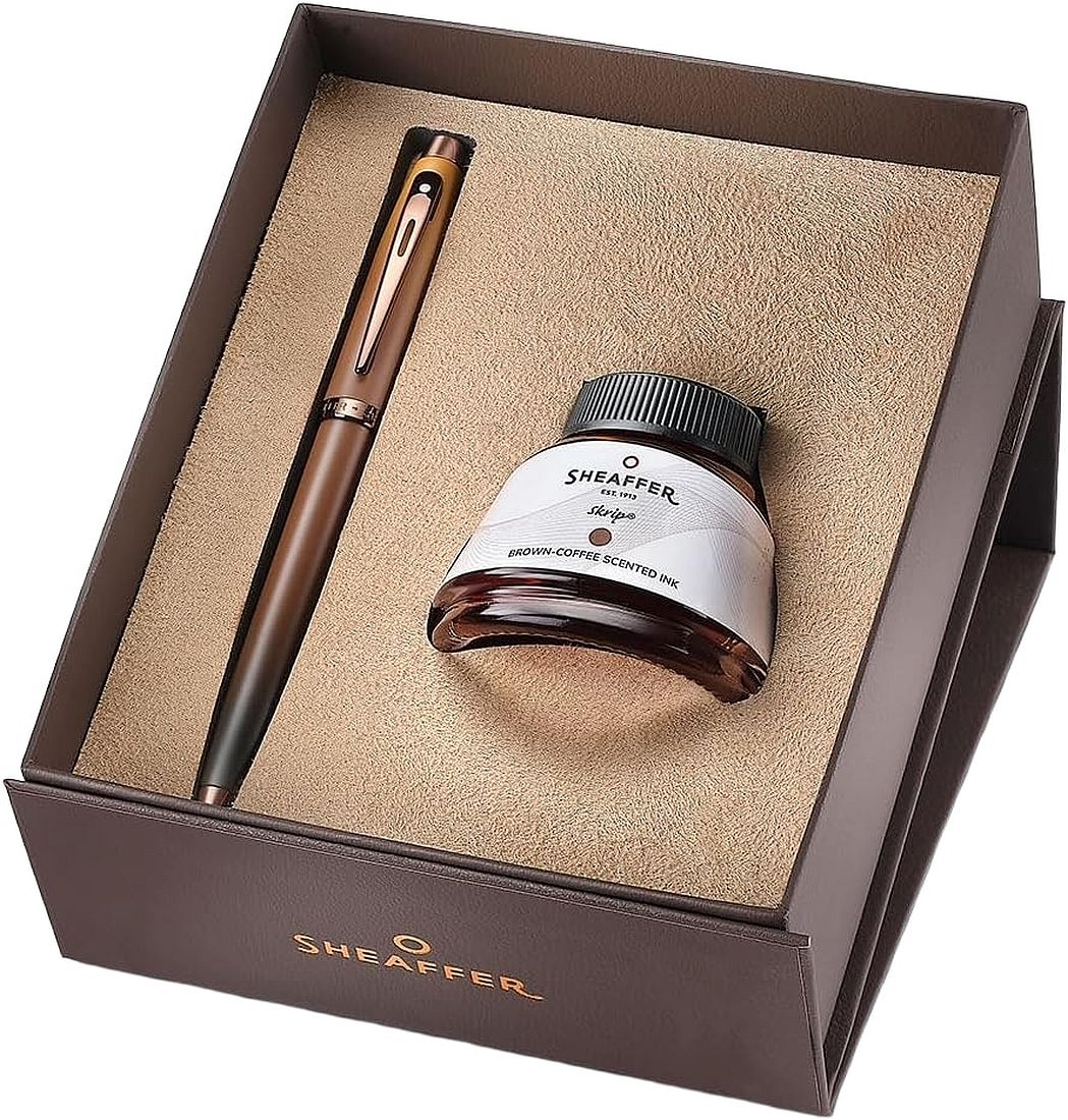 Set de stilou și cerneală Sheaffer 100 - Coffee Edition
