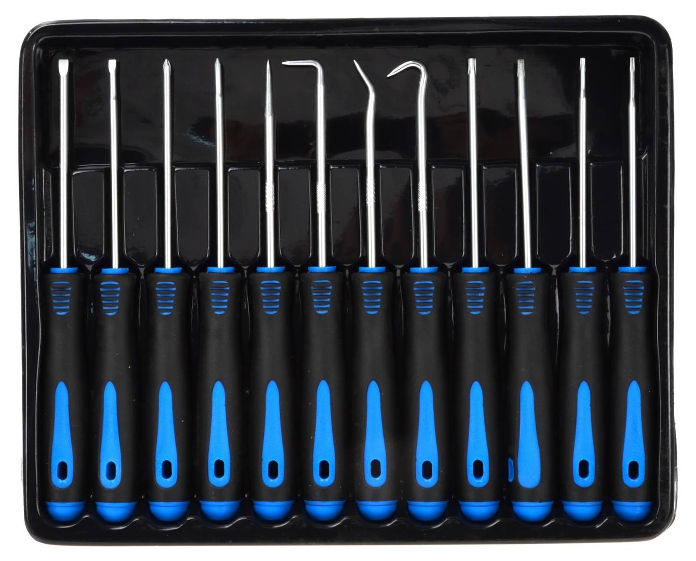 Set de șurubelnițe de precizie Geko - G02707, 12 bucăți
