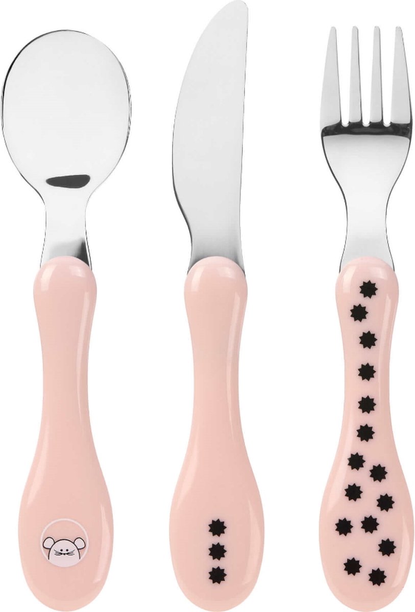 Set de tacâmuri din 3 piese  Lassig - Little Chums, Mouse