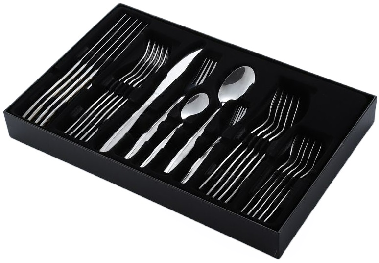 Set tacâmuri Morello - Silver Satin, 30 bucăți