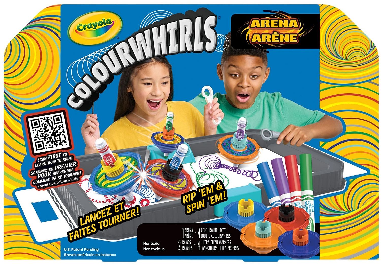 Set de pensule pentru desen Crayola - Colourwhirls