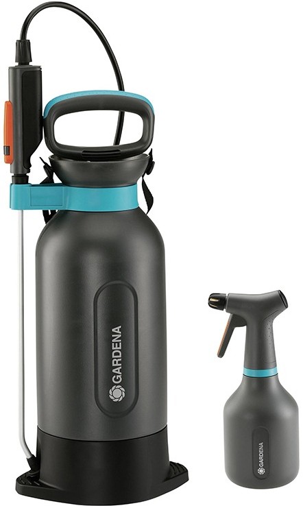 Set pulverizator și stropitoare tip rucsac Gardena – Comfort, 5 l, 3 bar