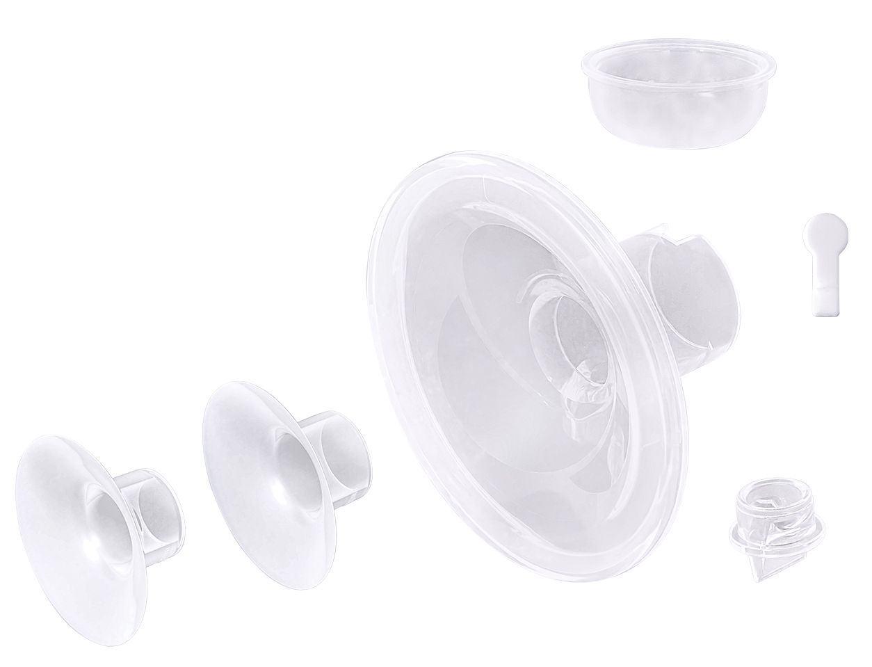 Un set de piese de schimb KikkaBoo -Pentru pompa de san electrica Noa