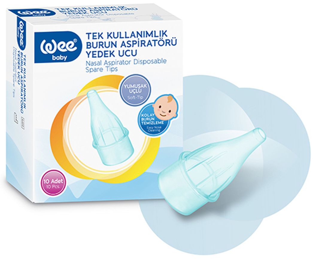 Set de vârfuri de schimb pentru aspirator Wee Baby, 10 buc.