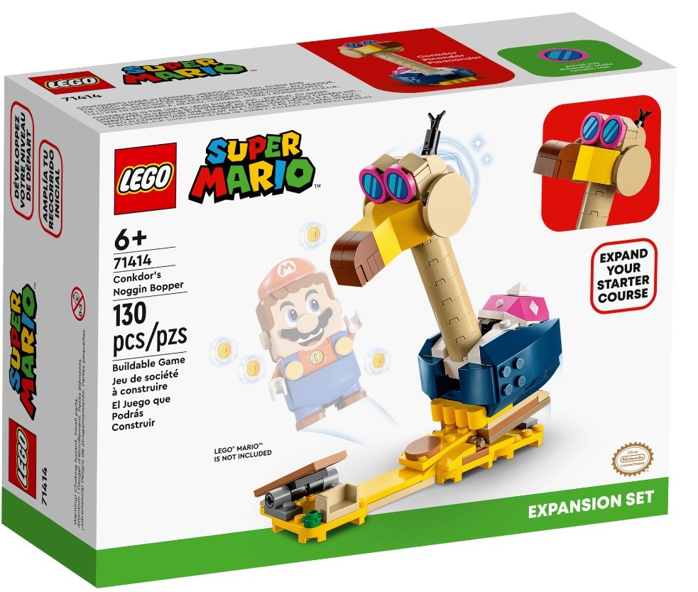 Constructor LEGO Super Mario - Conkdor's Noggin Bopper (71414)