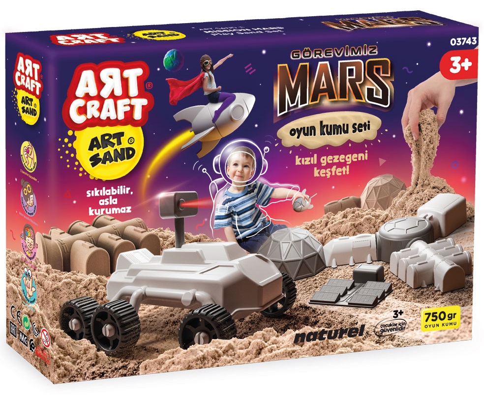 Set de nisip cinetic Art Craft - Marte