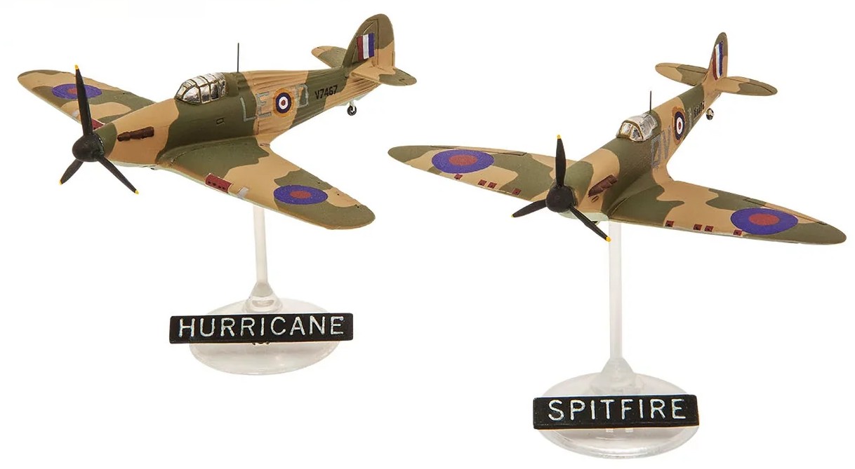 Kit de model prefabricat  Revell Militar: Avioane  - Spitfire Mk.Ia &amp; Hawker Hurricane Mk.I