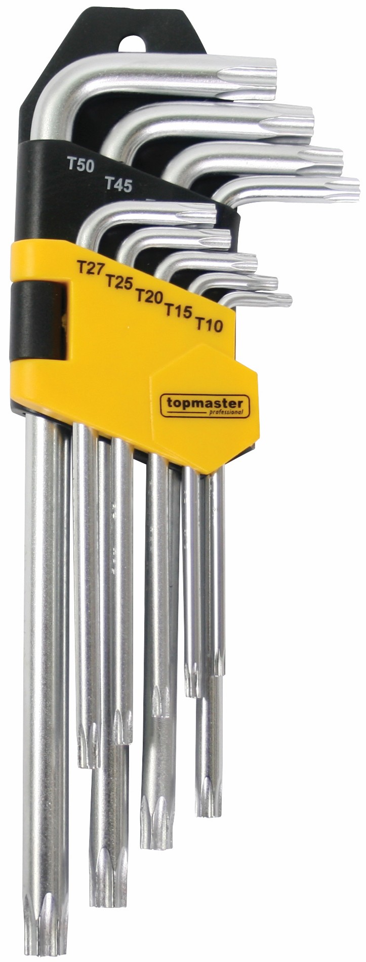 Set de chei imbus Top Master - Pro, Torx, 9 buc, scurte