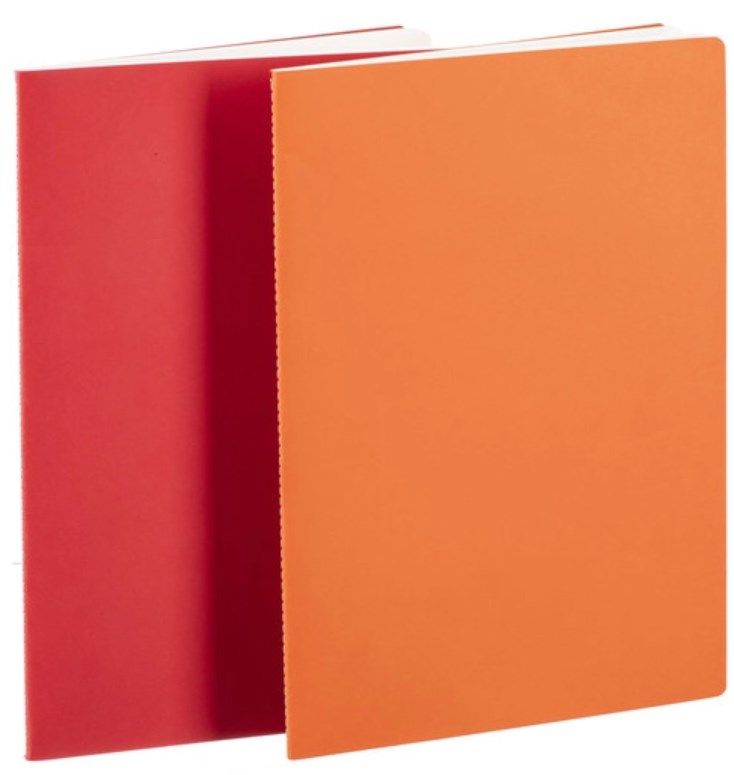 Set caiete de schițe Hahnemuhle Sketch & Note - A6, 20 de coli, roșu și portocaliu