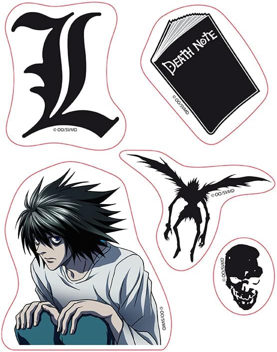 Set stickere ABYstyle Animation: Death Note - Death Note Icons