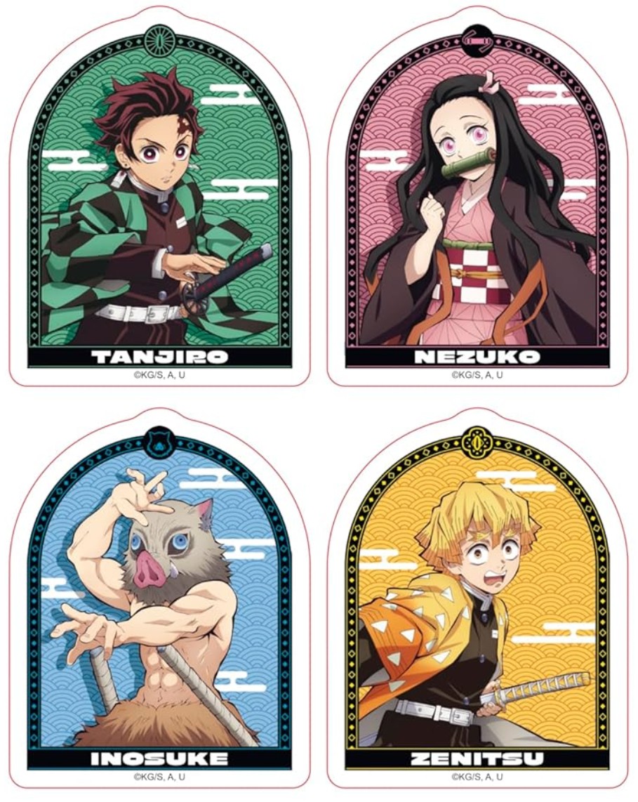 Set stickere ABYstyle Animation: Demon Slayer - Entertainment District