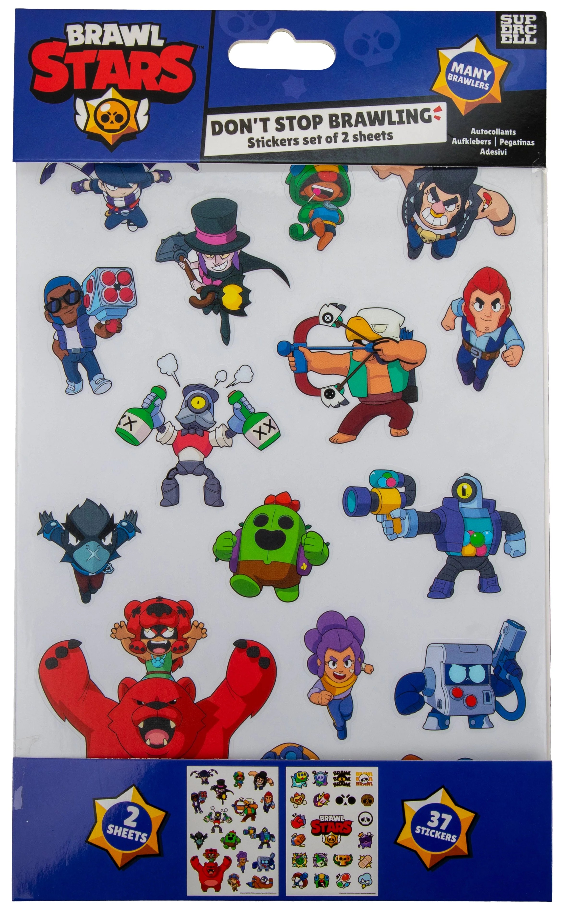 Set stickere CineReplicas Games: Brawl Stars - Brawl Stars