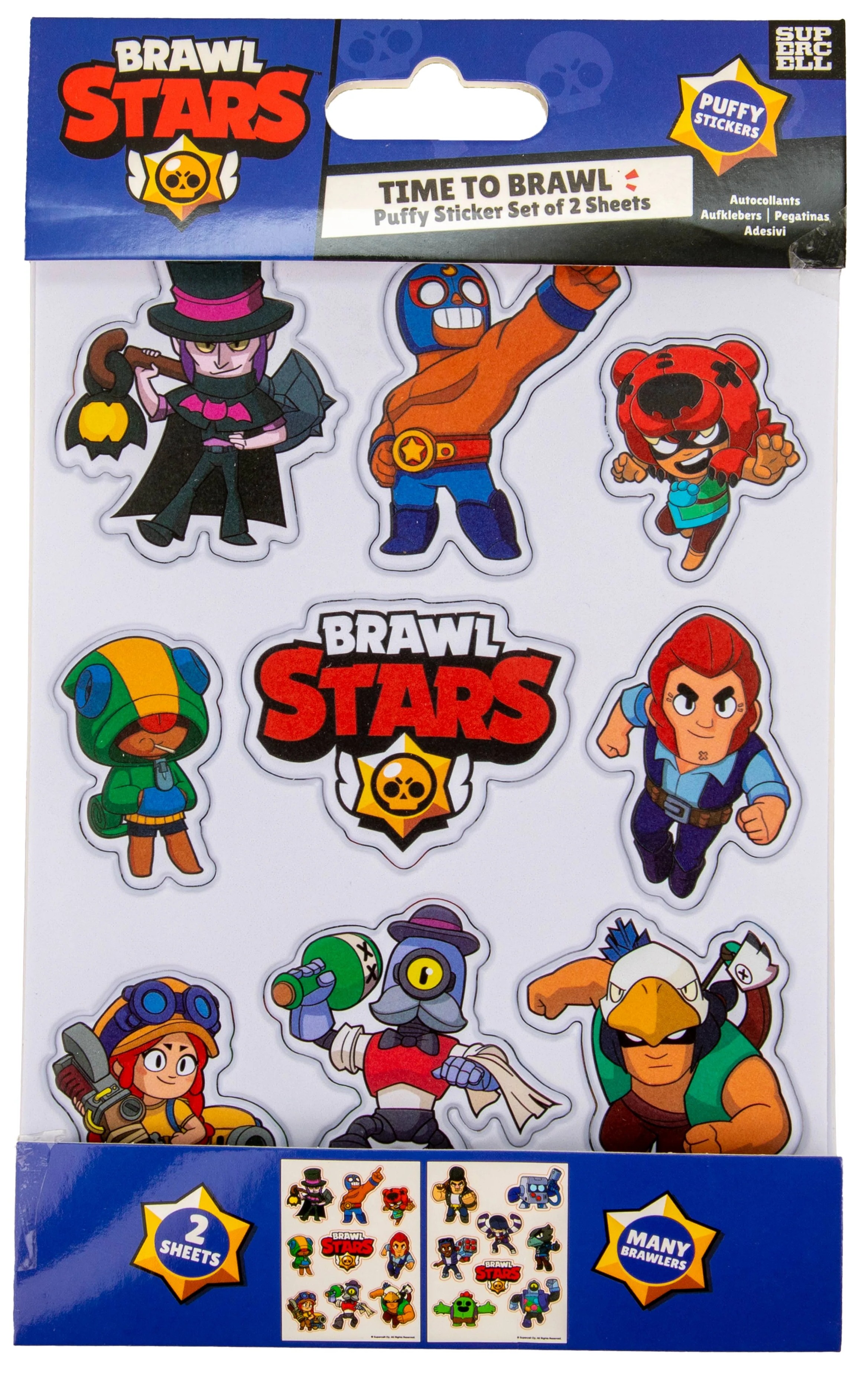 Set stickere CineReplicas Games: Brawl Stars - Characters