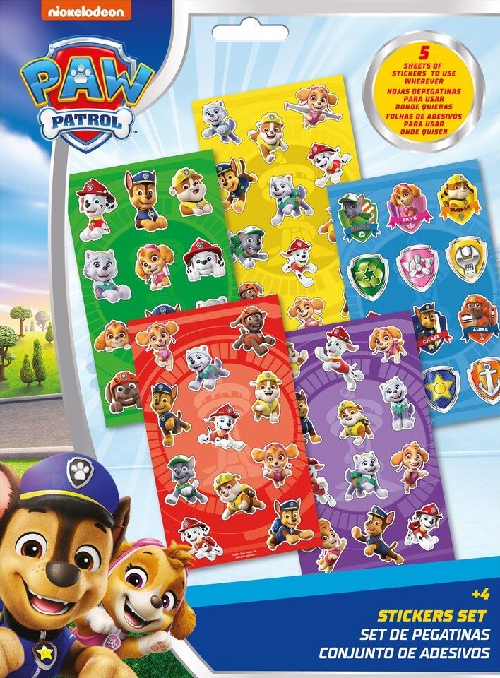 Set stickere Kids Licensing Paw Patrol