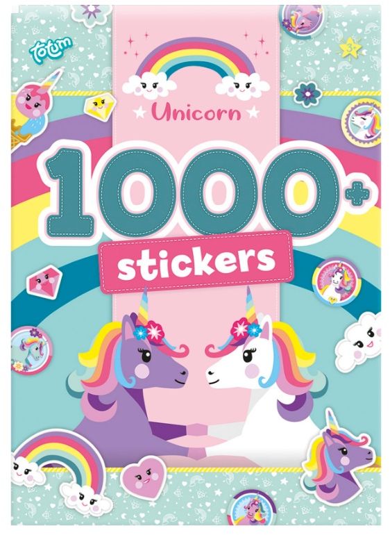 Set de autocolante  Totum - Unicorn, peste 1000 de stickere