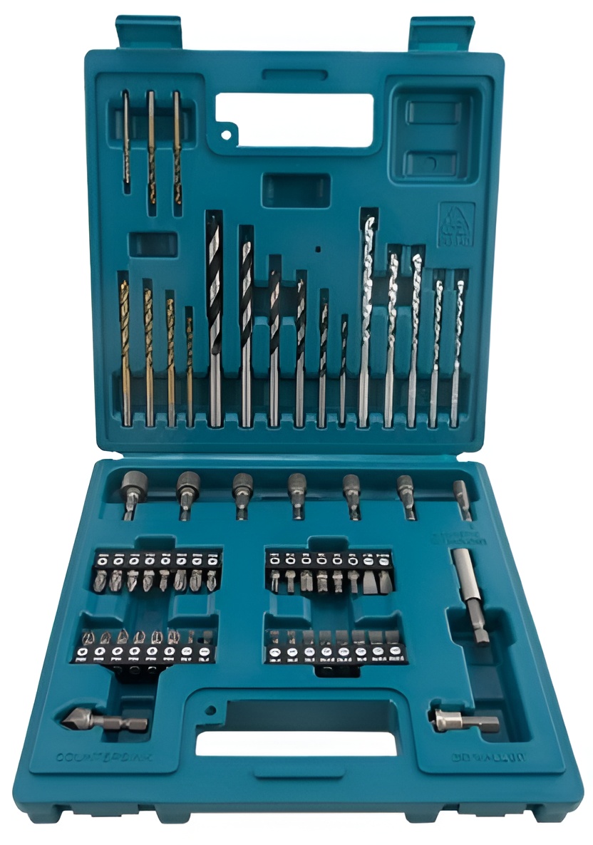 Set de burghie și biți Makita - E-11829, 60 piese