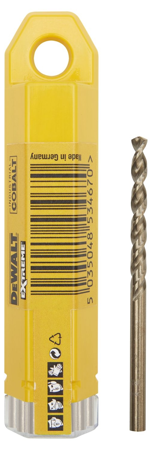 Set de burghie pentru metal  DeWALT - DT4923-QZ, 3.5 x 70 mm, 10 buc.