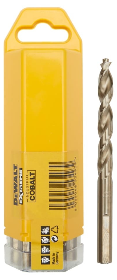 Set de burghie pentru metal  DeWALT - DT4936-QZ, 7x109 mm, 10 buc.