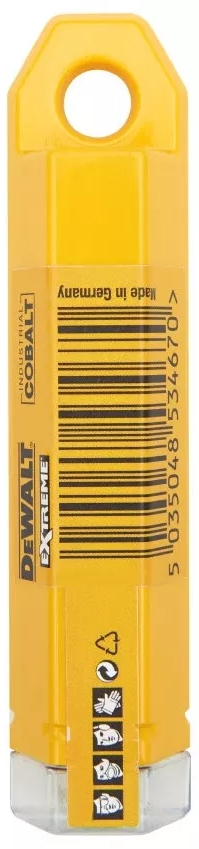 Set de burghie pentru metal  DeWALT - DT4938-QZ, 8x117 mm, 10 buc.