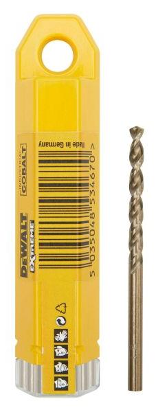 Set de burghie pentru metal  DeWALT - HSS-E Co, DT4922-QZ, 10 buc.