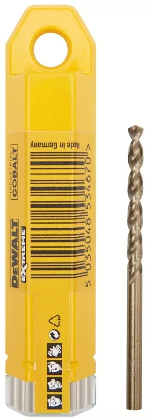 Set de burghie pentru metal  DeWALT - HSS-E, DT4927-QZ, 10 buc.