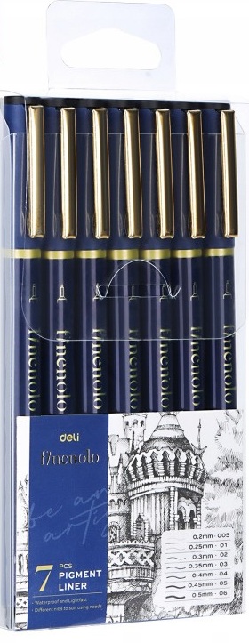 Set linere Deli Finenolo - EQ909, 7 buc